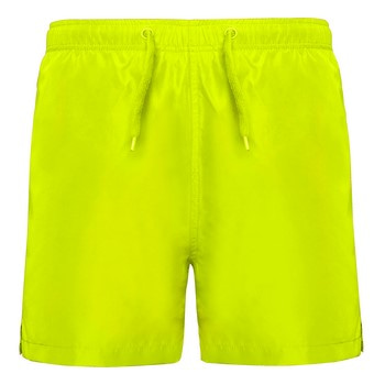 bermude-plaja-aqua-galben-fluorescent-copii