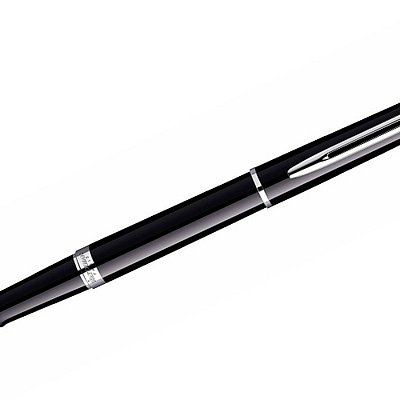 stilou-waterman-personalizat-de-luxe-negruargintiu