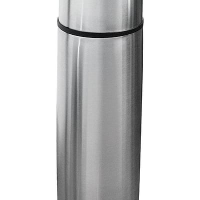 termos-inox-1l-steel-flask-argintiu