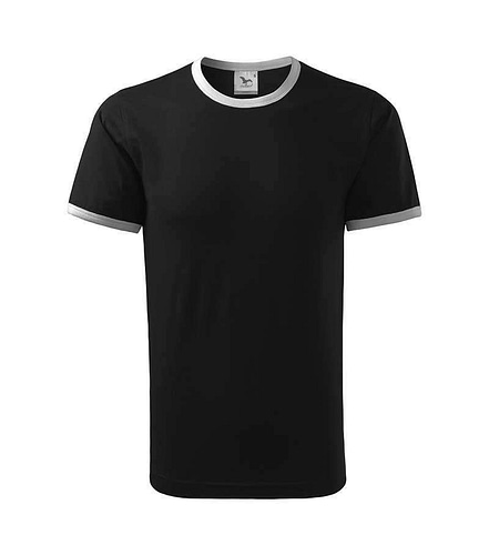 tricou-duo-color-unisex-negru-xxxl