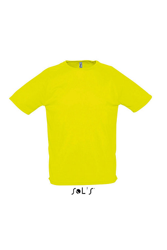 tricou-sporty-barbati-galben-neon-xxxl